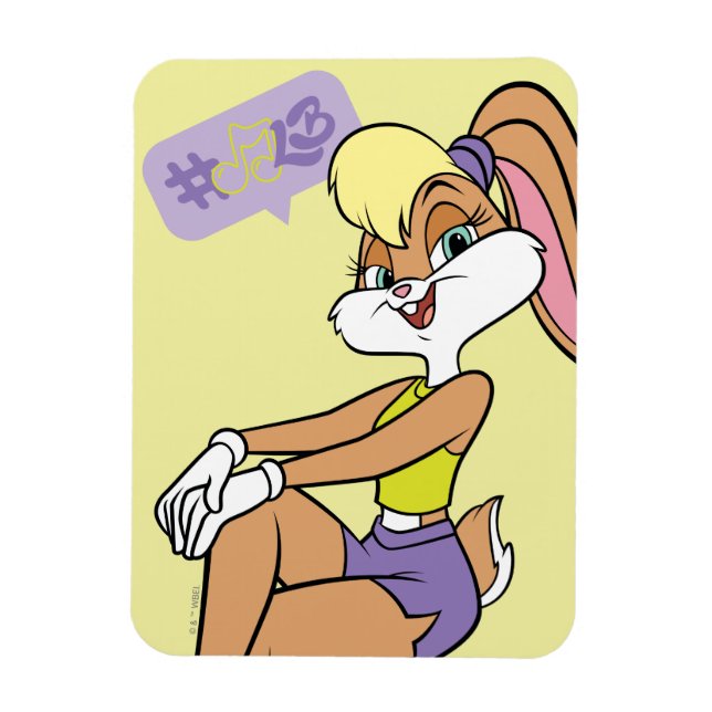 Lola Sitting Magnet (Vertical)