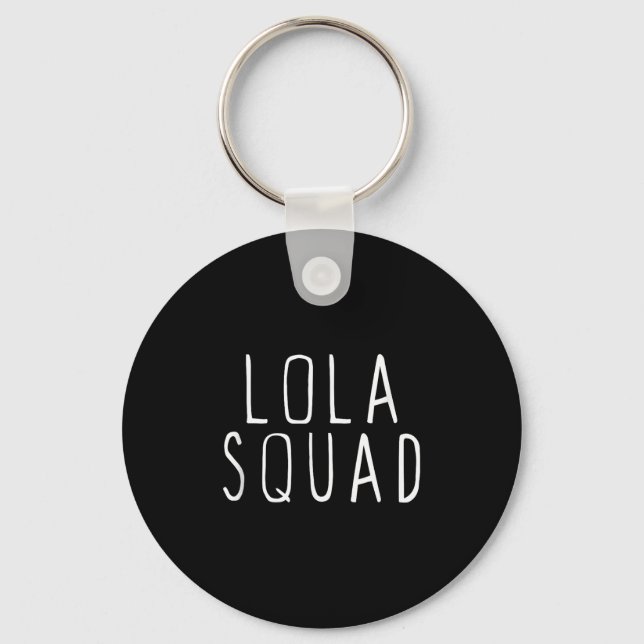 Lola Squad Cute Funny  Key Ring (Front)
