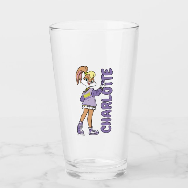 Lola TUNE SQUAD™ Varsity Heart Glass (Front)