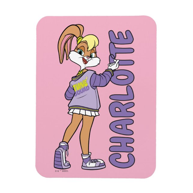 Lola TUNE SQUAD™ Varsity Heart Magnet (Vertical)