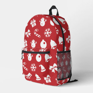 Lolailo 12 Merry Christmas/Feliz Navidad Printed Backpack