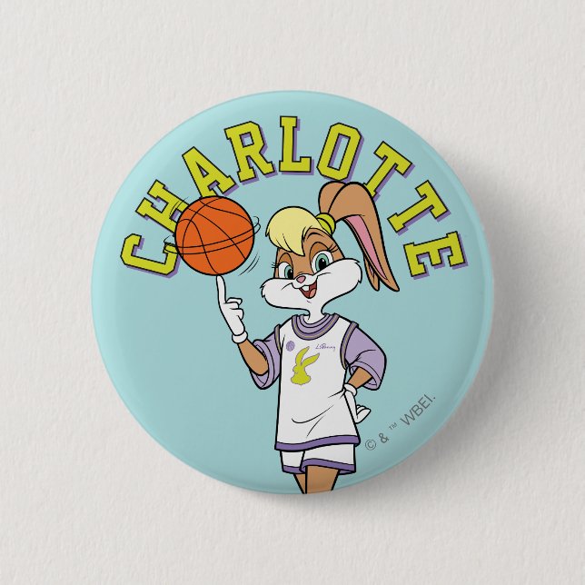 Lola's Basketball Spin 6 Cm Round Badge (Front)
