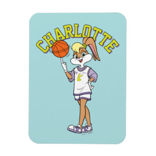 Lola's Basketball Spin Magnet