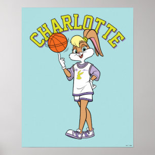 Lola's Basketball Spin Poster