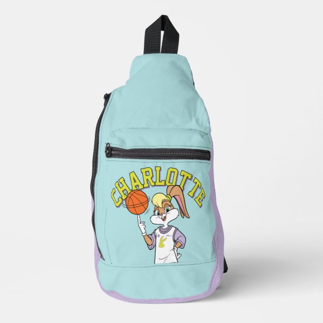 Lola's Basketball Spin Sling Bag (Front)