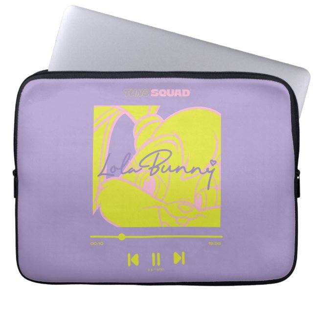 Lola's Music Player Laptop Sleeve (Front)