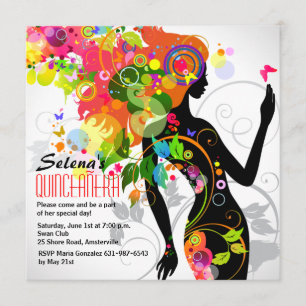 Lolita Quinceanera Invitation