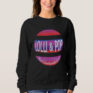 Lolli & Pop Best Grandparents Ever Couples Matchin Sweatshirt
