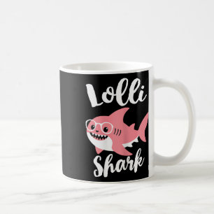 Lolli Shark Mother's Day Grandma Funny Coffee Mug