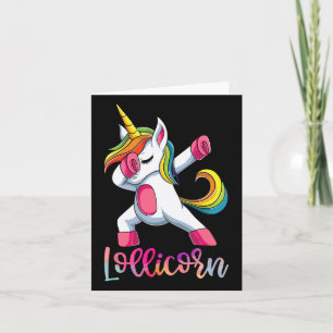 Lollicorn Lolli Unicorn Shirt  Card