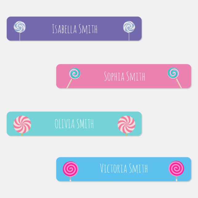 Lollipop Candy Colourful Clothing School  (Group)