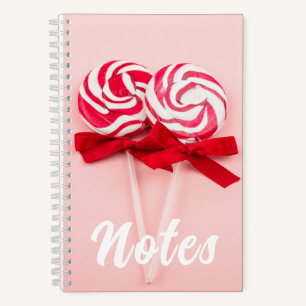 Lollipop Cute Pink Notebook