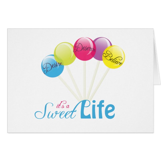 lollipop design (Front Horizontal)