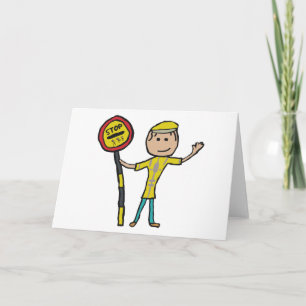 Lollipop Lady Card