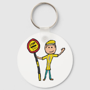 Lollipop Lady Key Ring