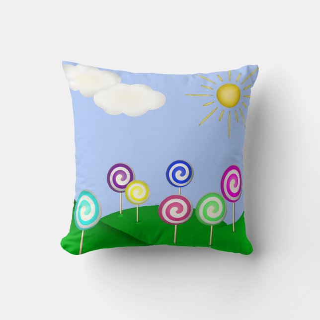 Lollipop land cushion (Front)
