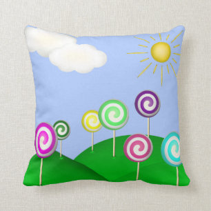 Lollipop land cushion