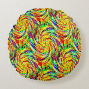 Lollipop Land...... Round Cushion