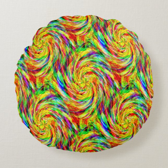 Lollipop Land...... Round Cushion (Front)