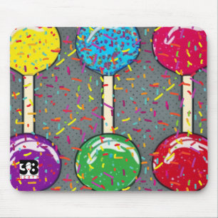 Lollipop Love Mouse Pad