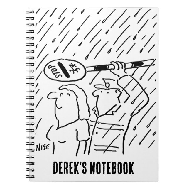 Lollipop Man is Chivalrous Notebook (Front)