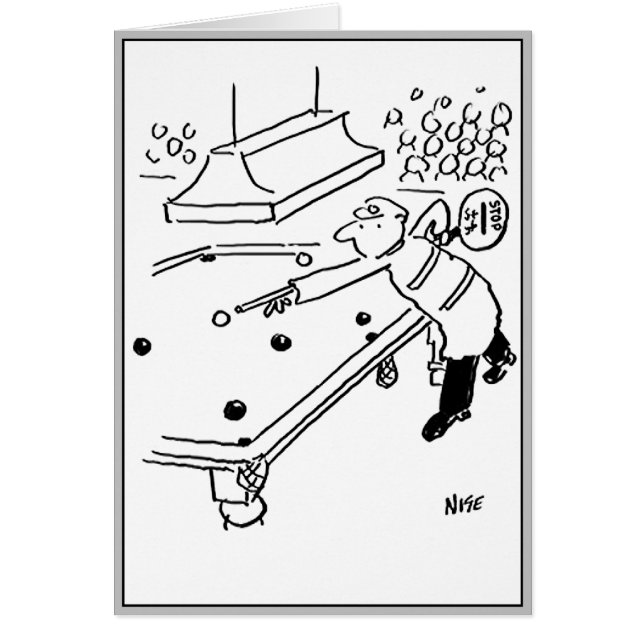 Lollipop Man is Playing Snooker (Front)