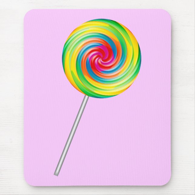 Lollipop Mouse Pad (Front)