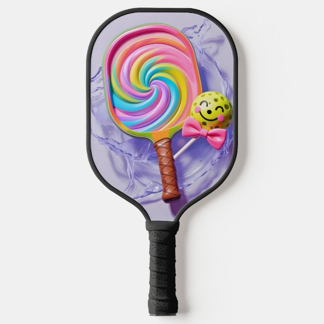 Lollipop Smash Pickleball Paddle (Front)
