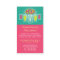 Lollipop Style Candy Catering Business Card