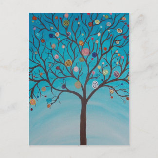 Lollipop Tree Postcard