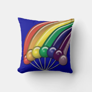 Lollipops and Rainbows Customisable Pillow