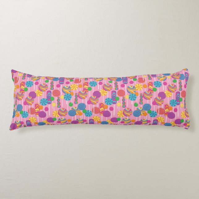 Lollipops Candy Pattern Body Cushion (Front)