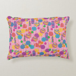 Lollipops Candy Pattern Decorative Cushion
