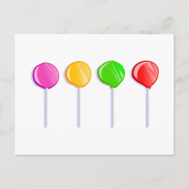Lollipops Postcard (Front)