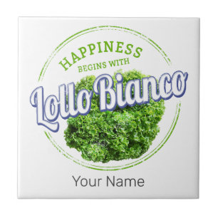 Lollo Bianco Salad Vintage Lollo Bionda Vegan Ceramic Tile