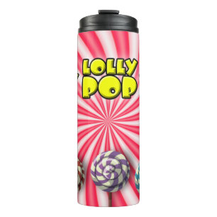 Lolly Pop Wrapper Thermal Tumbler