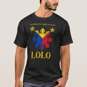 Lolo Filipino Grandpa World's Greatest Lolo T-Shirt
