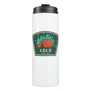 Lolo National Forest Montana Camping Thermal Tumbler