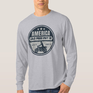 Lolo pass road Oregon motorcycle trip T-Shirt