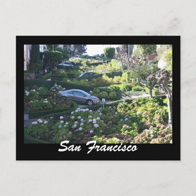 lombard st postcard (Front)