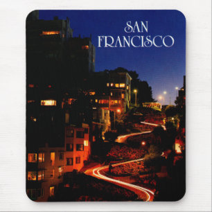 Lombard Street San Francisco Mouse Pad