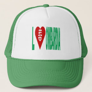 LOMBARDIA SPORT White Trucker Cap
