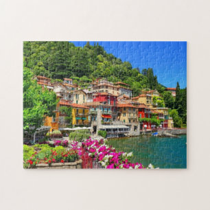Lombardy Italy Como Lake Europe Jigsaw Puzzle