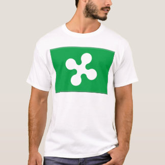 Lombardy (Italy) Flag T-Shirt