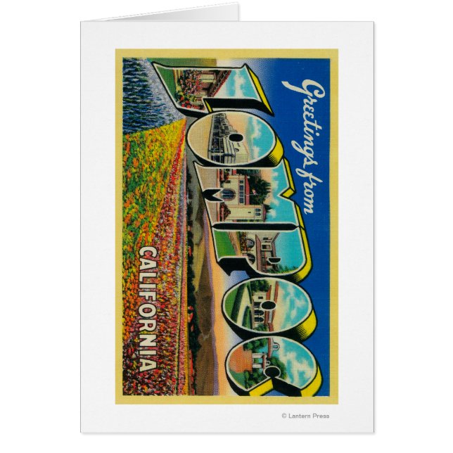 Lompoc, California - Large Letter Scenes (Front)