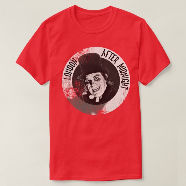 Lon Chaney London After Midnight T-Shirt (Design Front)