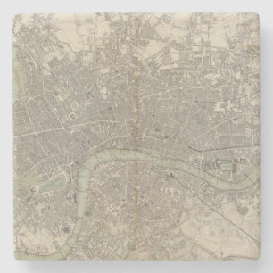 London 1843 stone coaster