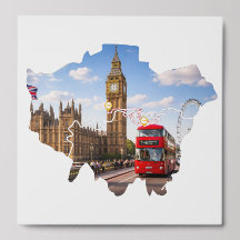 London 26.2 Marathoner Course Map Poster