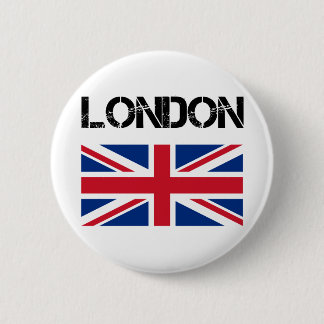 London 6 Cm Round Badge