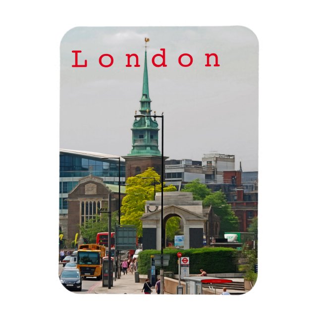 London # 6. Flexible Photo Magnet (Vertical)
